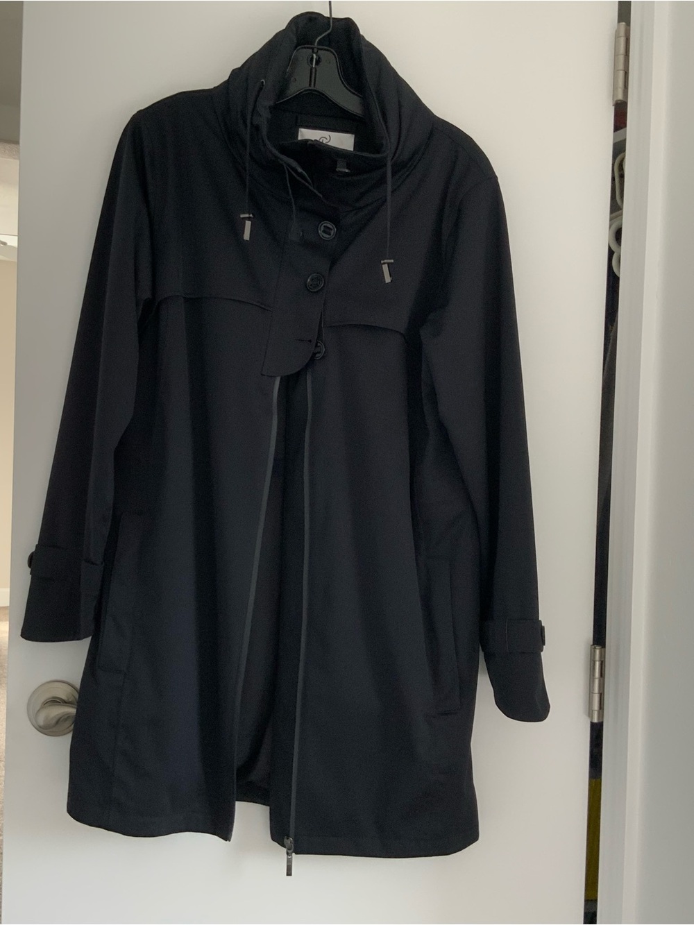 EUC Protected Species Black Waterproof Rain Parka